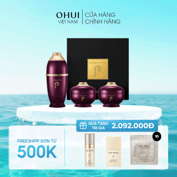 Bộ dưỡng Whoo HwanYu Hoàn lưu Cao mini 3 pcs OHUI Việt Nam