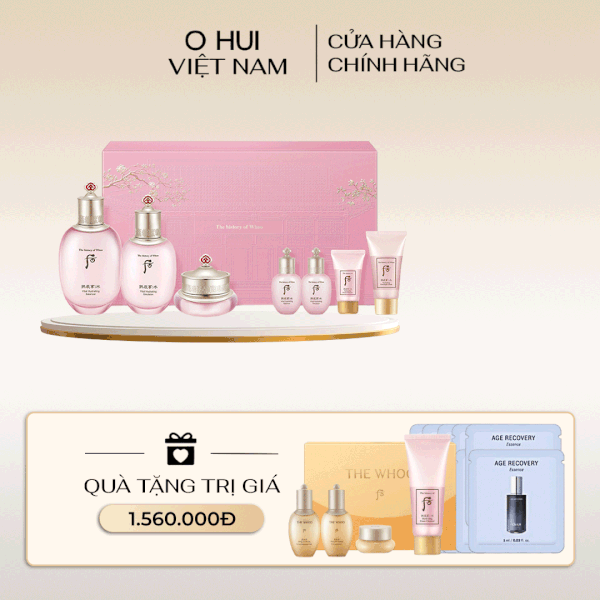 Bộ Dưỡng Ẩm Chống Lão Hóa Whoo Gongjinhyang Soo Special 3pcs Set NY23