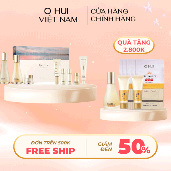 Bộ dưỡng da nước thần Su:m37 Secret Essence 3PCS