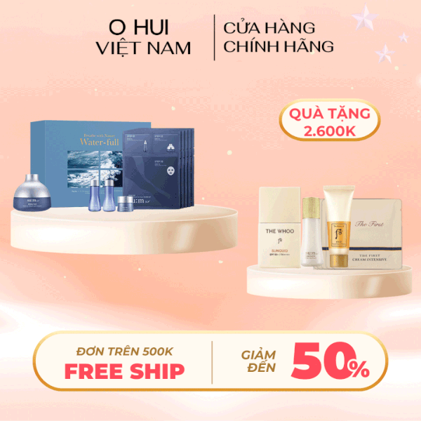 Bộ Dưỡng Da Sum37 Water-full 120 Special Set