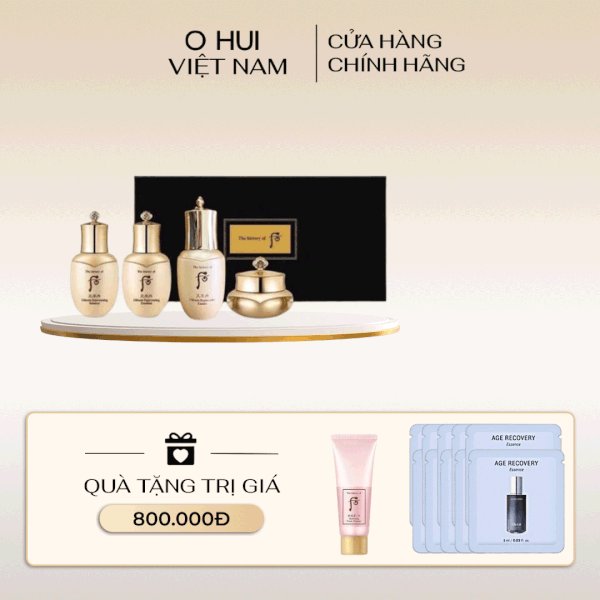 Bộ Dưỡng Da Whoo Cheonyuldan Ultimate Regenerating Gift Set Mini 4pcs