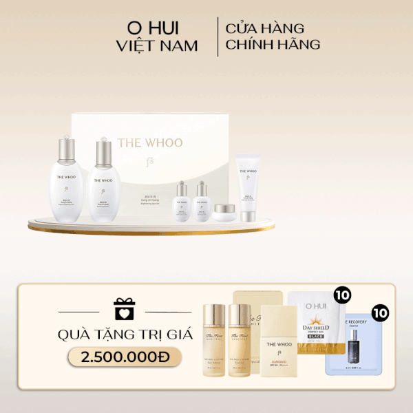 Bộ Dưỡng Da Whoo Gongjinhyang Seol Brightening 2pcs Set 2024