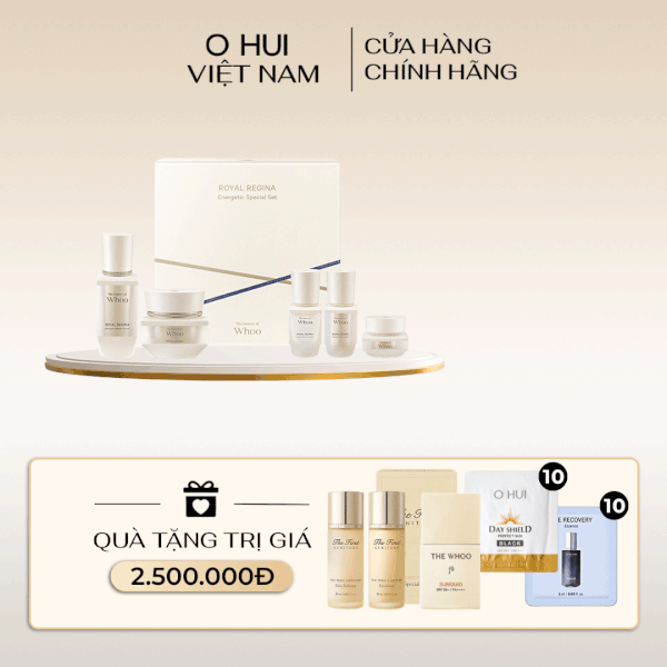 Bộ Dưỡng Whoo Royal Regina Energetic 2pcs Special Set