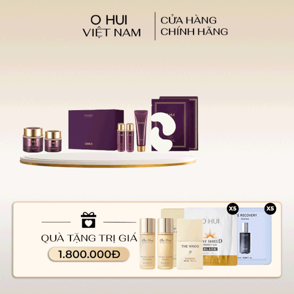 Bộ Kem Dưỡng Cải Thiện Nếp Nhăn Ohui Age Recovery Special Set