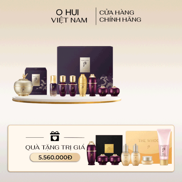 Bộ Kem Mắt Kiệt Tác Hoàn Lưu Cao Whoo Hwanyu Imperial Youth Contour Eye Cream Special Set New