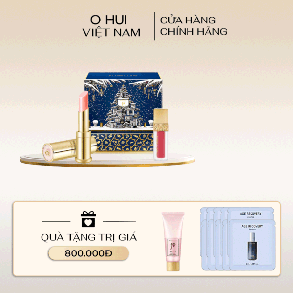 Bộ Son Dưỡng Môi Đông Y Whoo Mi Glow Lip Balm Special Set