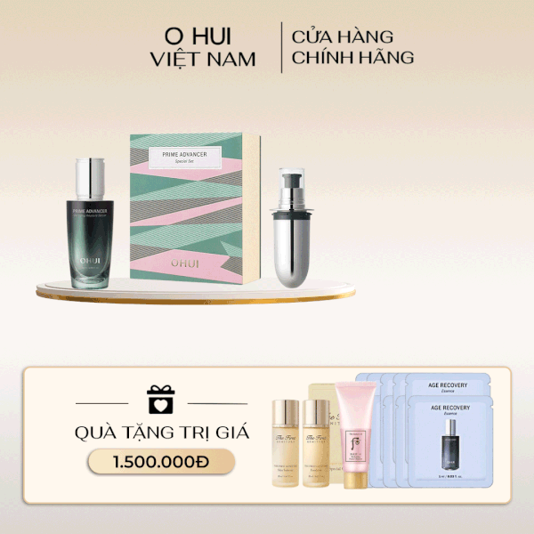 Bộ Tinh Chất Ohui Prime Advancer De Aging Ampoule Serum 2pcs Set