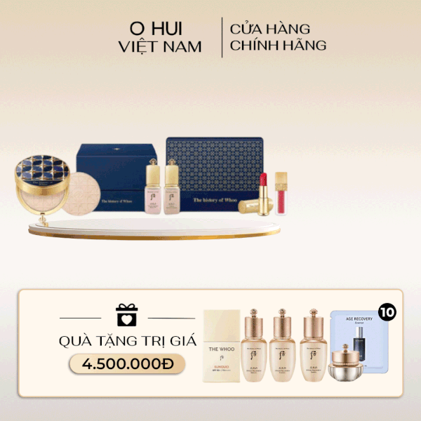 Bộ Trang Điểm Whoo Gongjinhyang Mi Royal Pact Special Set