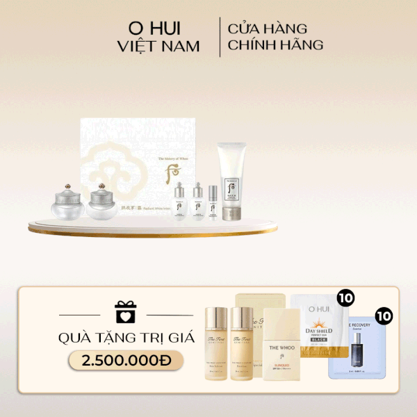 Set Cao Làm Mờ Nám Whoo Gongjinhyang Seol Radiant White Ultimate Corrector 2pcs Special Set