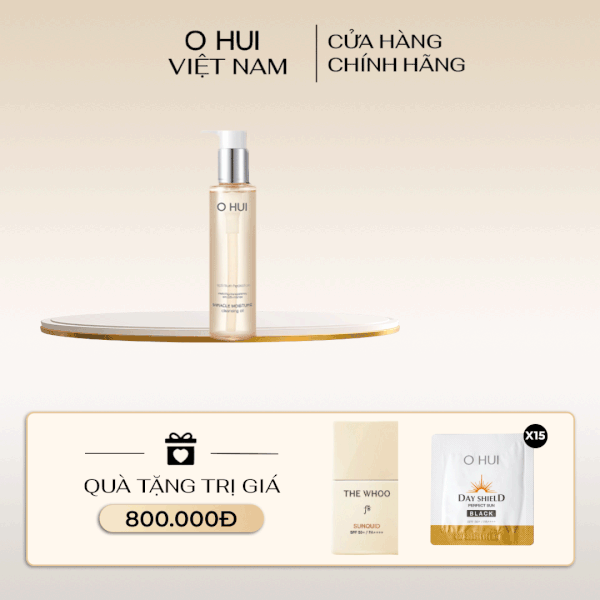 Dầu tẩy trang giàu ẩm OHUI Miracle Moisture Cleansing Oil
