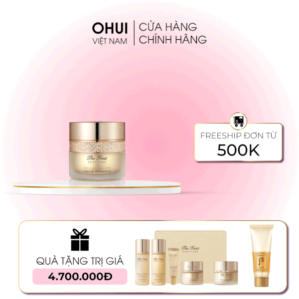 Kem dưỡng trẻ hóa da OHUI The First Geniture Cream Intensive