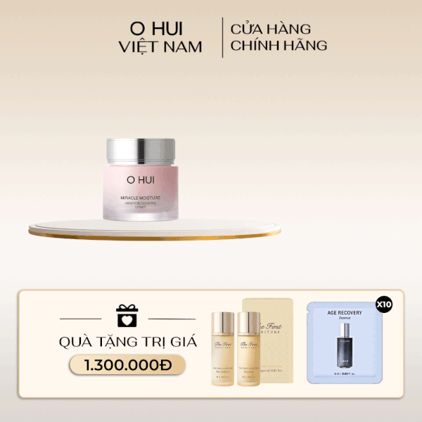 Kem dưỡng ẩm sâu OHUI Miracle Moisture Cream