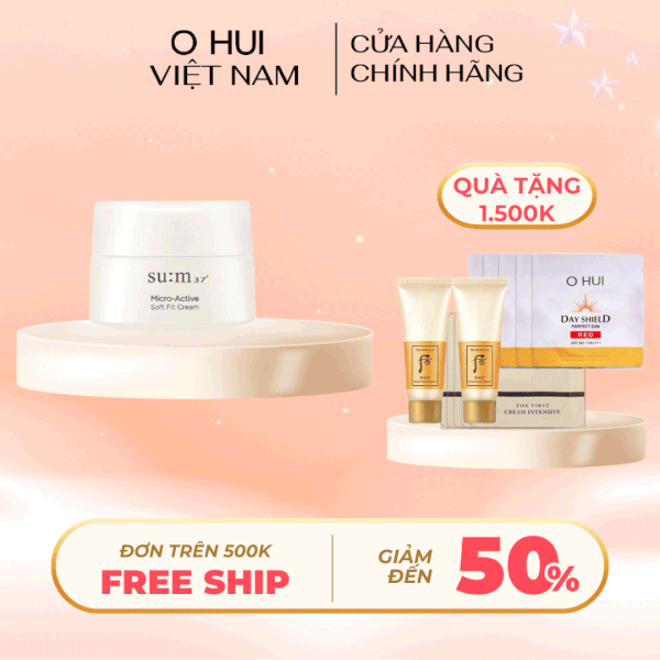 Kem Dưỡng Sum37 Micro-Active Soft Fit Cream