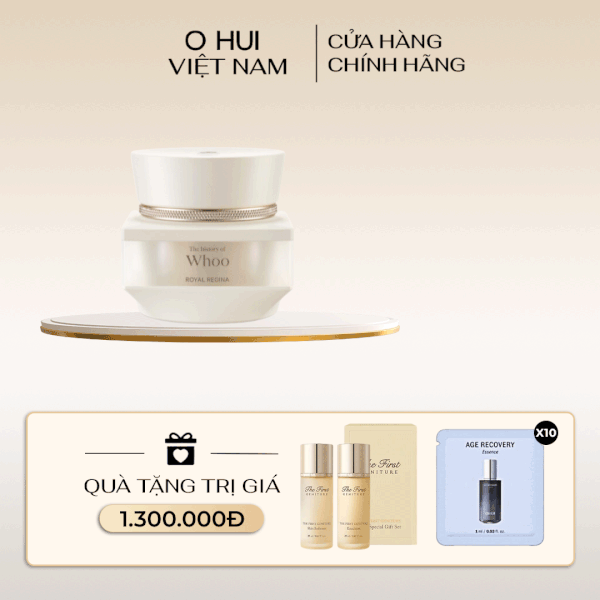 Kem Dưỡng Whoo Royal Regina Energetic Recharging Cream