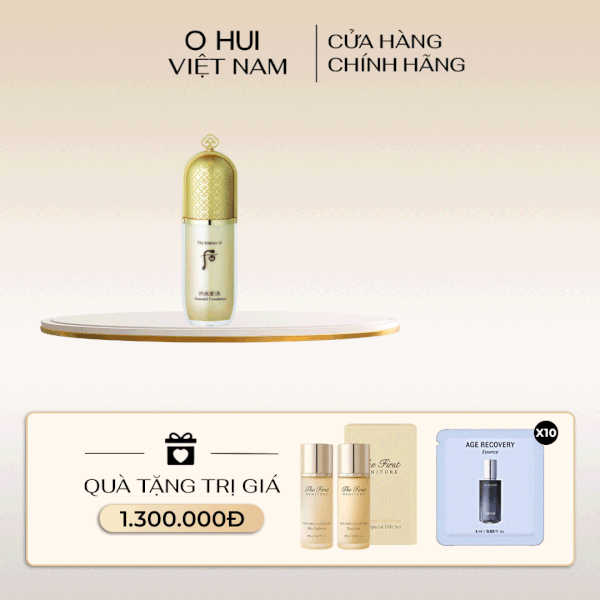 Kem Nền Che Khuyết Điểm Chống Nắng Whoo Gongjinhyang Mi Essential Foundation SPF30/PA++