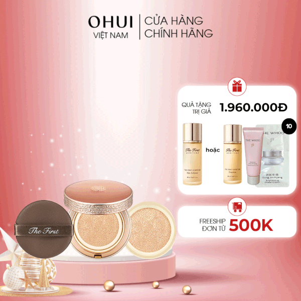 Phấn nền đa năng Ohui The First Cushion SPF50+/ PA+++