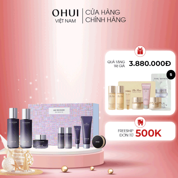 Bộ Phục Hồi Da Ohui Age Recovery 3pcs Special Set