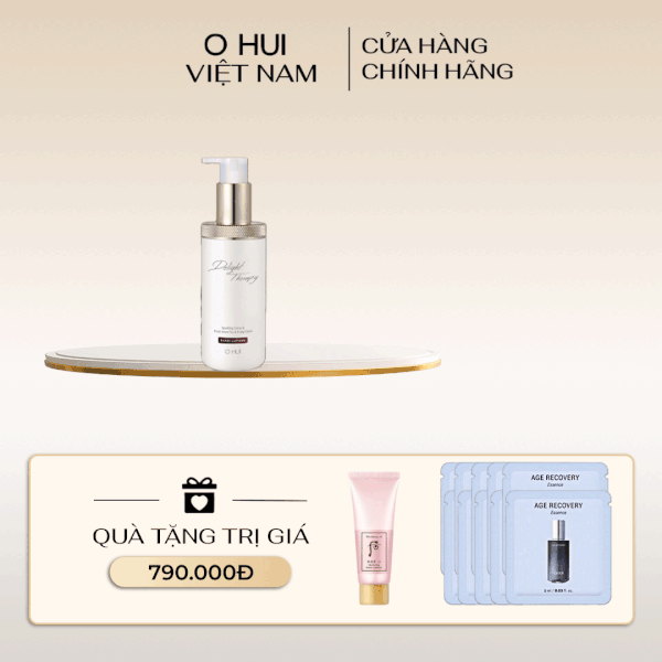 Sữa dưỡng thể cho da mịn màng OHUI Delight Therapy Body Lotion