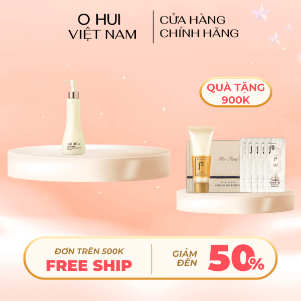 Sữa rửa mặt dạng gel Su:m37 Skin Saver Cleansing Foam
