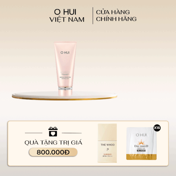 Sữa rửa mặt dưỡng ẩm OHUI Miracle Moisture Cleansing Foam