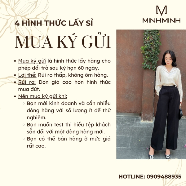 Chính sách mua ký gửi của Minh Minh