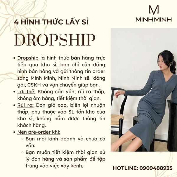 Chính sách Dropship của Minh Minh