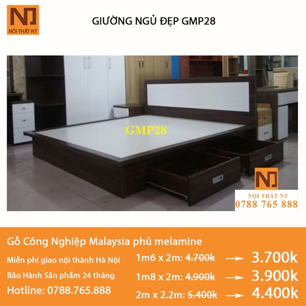 Giường ngủ đẹp GMP28