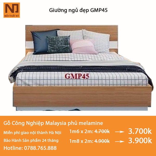 Giường ngủ đẹp GMP45