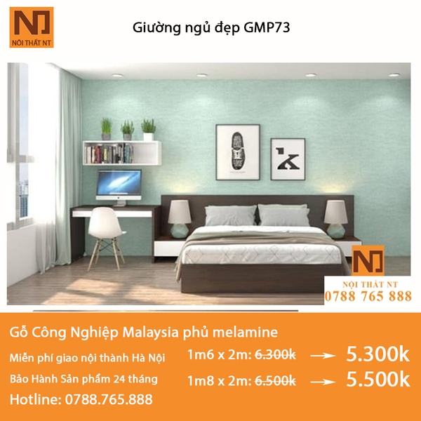 Giường ngủ đẹp GMP73