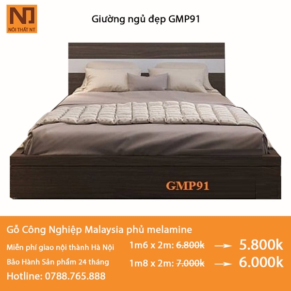 Giường ngủ đẹp GMP91