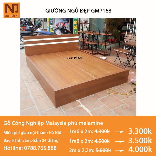 Giường ngủ đẹp GMP168