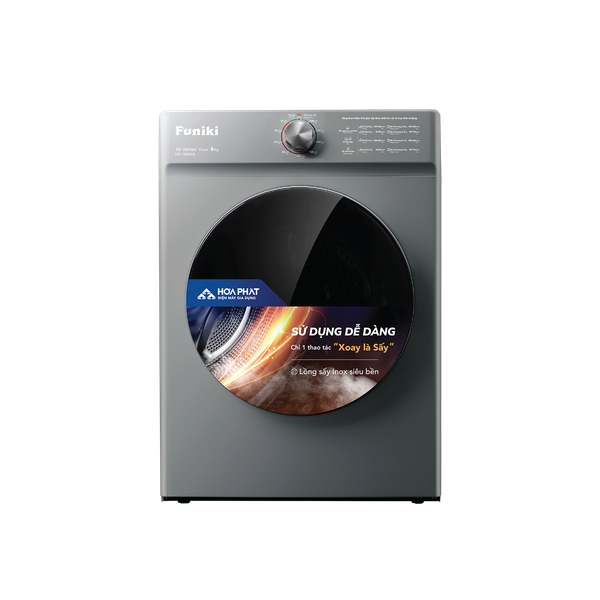 Máy sấy thông hơi Funiki HD V680AG 8kg