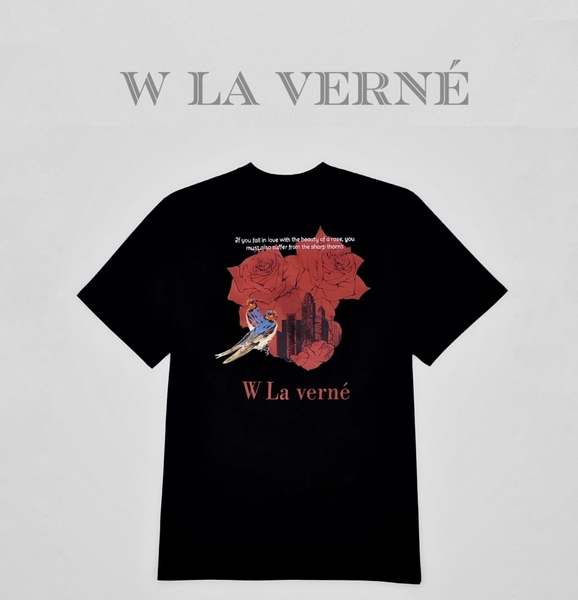Happy Rose T-Shirt - Limited Edition | W La Verné