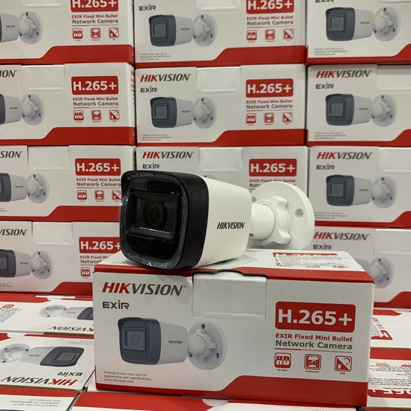 Camera Hikvision IPC DS-2CD1021G0-I thân nhựa trụ 2MP
