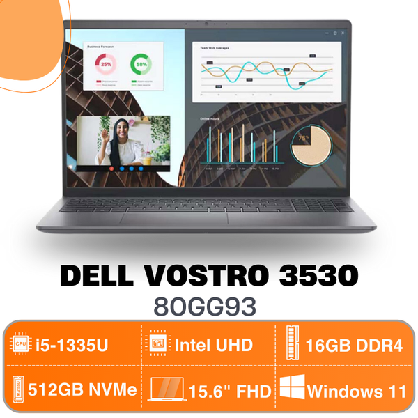 Laptop Dell Vostro 15 3530-80GG93 (15.6