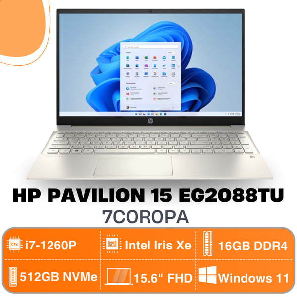 Laptop HP Pavilion 15-eg2088TU-7C0R0PA (15.6