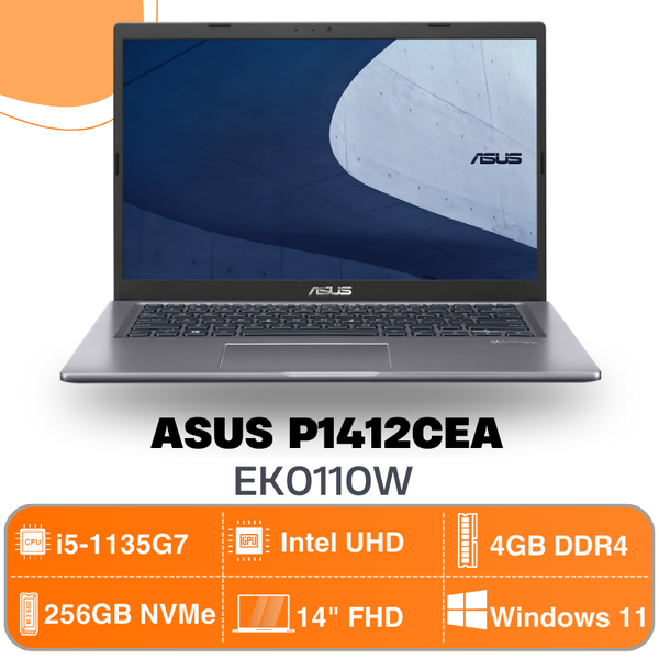 Laptop Asus P1412CEA-EK0110W (14