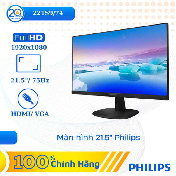 Màn hình LCD PHILIPS 21.5