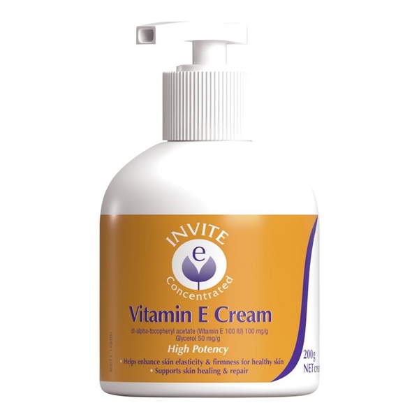 Australian Vitamin E Invite E Cream 200g Australia Mart