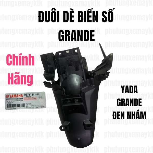 [Chính hãng Yamaha]YADA-Grande-Đuôi dè biển số Phụ tùng phụ kiện xe máy