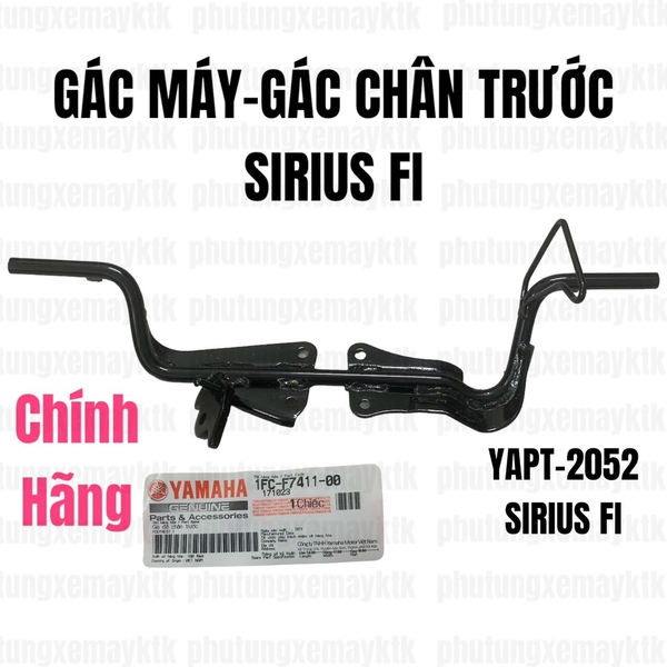 [Chính hãng Yamaha]YAPT-2052-Sirius FI-Gác máy-gác chân trước