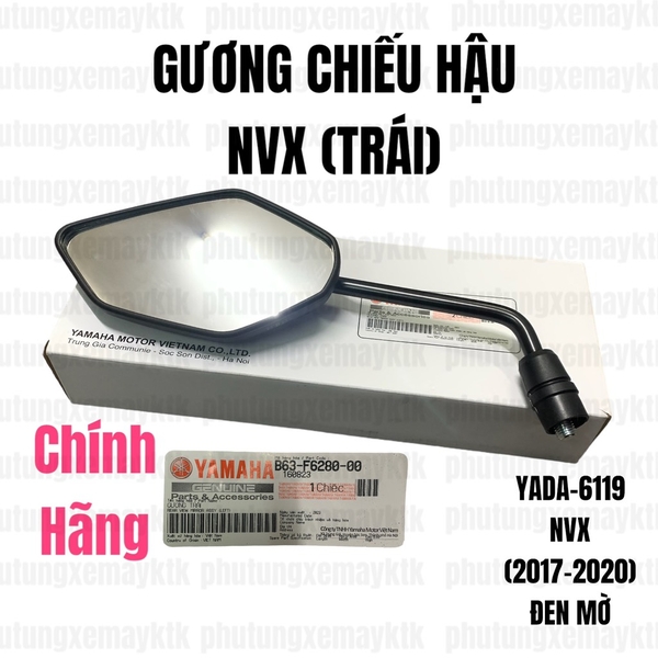 [Chính hãng Yamaha]YADA-6119-NVX(17-20) Gương chiếu hậu(TRÁI).