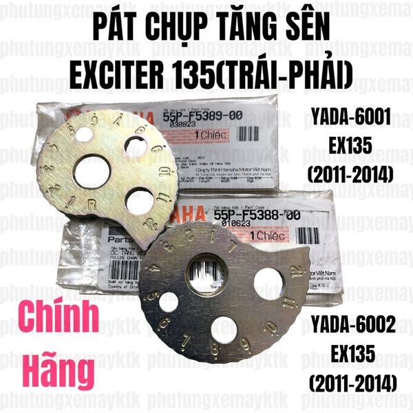 [Chính hãng Yamaha]YADA-Ex135(11-14) Pát tăng sên Trái-Phải..PM