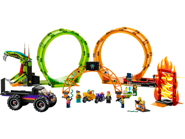 LEGO CITY Double Loop Stunt Arena 60339 JUNJUN