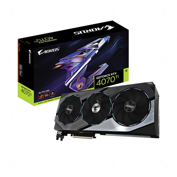 Card Màn Hình Gigabyte AORUS RTX 4070 Ti ELITE 12G GV-N407TAORUS E-12GD