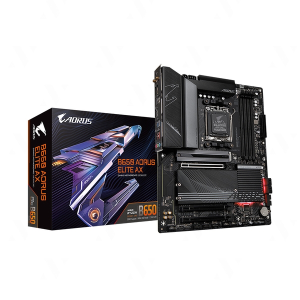 Mainboard Gigabyte B650 AORUS ELITE AX (AMD B650, AM5, 4 x DDR5 192GB, ATX)