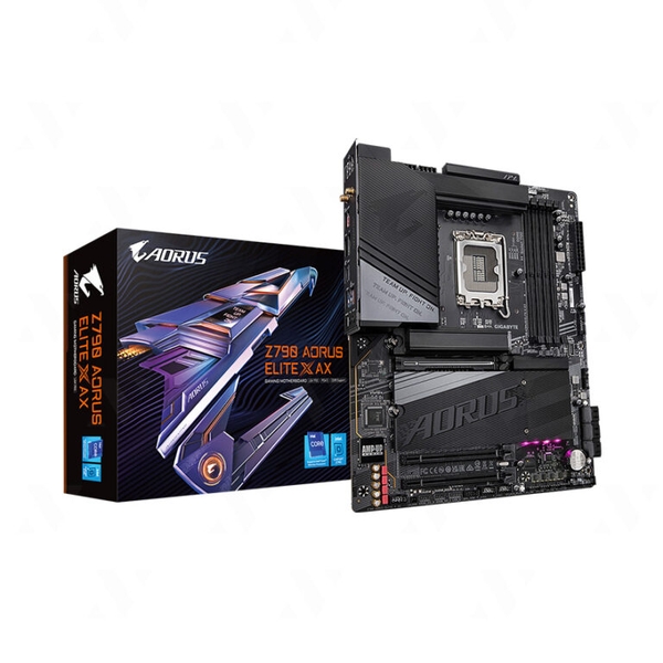 Mainboard Gigabyte Z790 AORUS ELITE X AX (Intel Z790, LGA1700, 4x DDR5 192GB, ATX)
