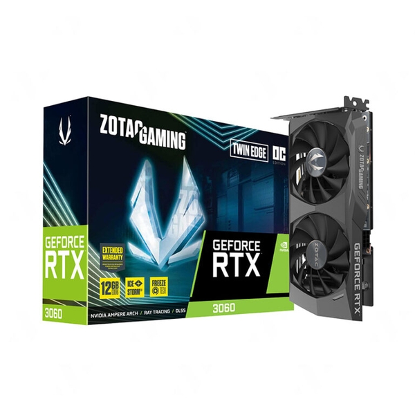 Card màn hình ZOTAC GAMING RTX 3060 Twin Edge OC ZT-A30600H-10M