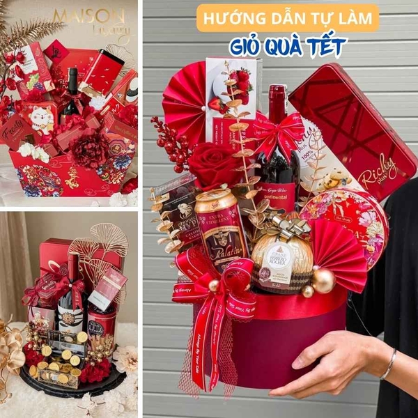 Hướng Dẫn Cách Làm Giỏ Quà Tết Đẹp Mắt, Chi Tiết Từng Bước