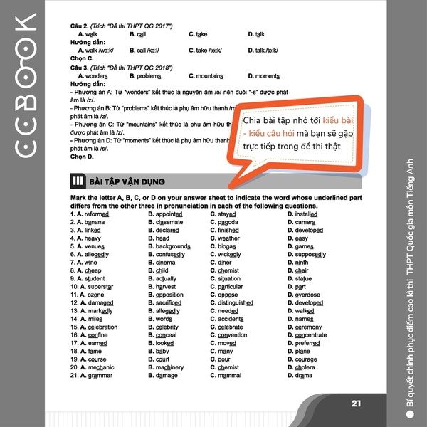 Sách - Bí quyết chinh phục điểm cao kì thi THPT Quốc gia môn Tiếng Anh